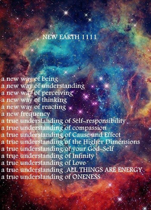New Earth A New Way A True Understanding